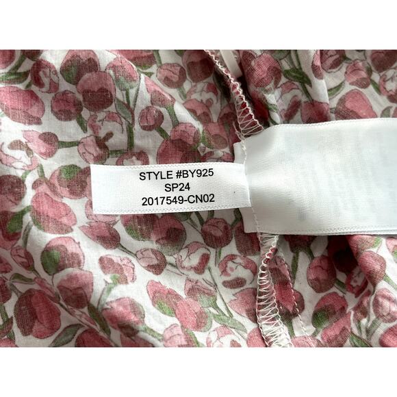 J Crew Sz XXL Amelia Mini Dress Liberty Print Cotton Casual Preppy Cruise Comfy - Picture 15 of 15